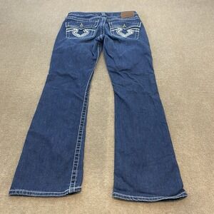 Big Star Jeans Womens 29r Blue Denim Hazel Mid Rise Boot Stretch  Curvy Fit